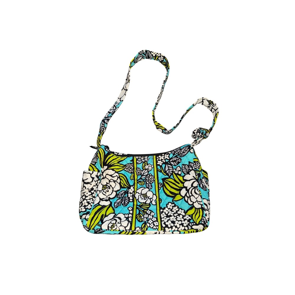 Vera Bradley Quilted On The Go in Island Blooms Floral Crossbody Shoulder